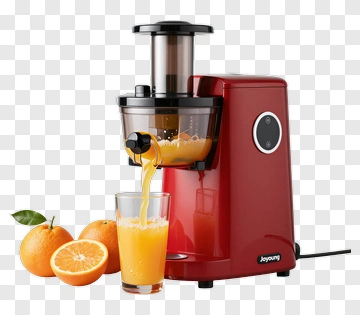 Juicer Pouring Fresh Orange Juice PNG