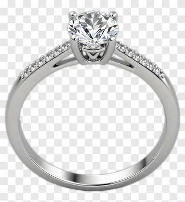 Diamond Engagement Ring PNG