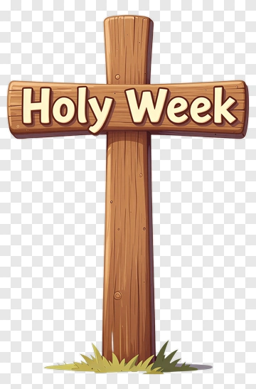 Holy Week Sign PNG