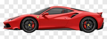 Red Sports Car PNG