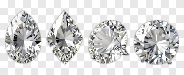 Various Diamond Shapes PNG