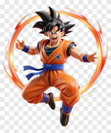 3D Cartoon Character In Action PNG