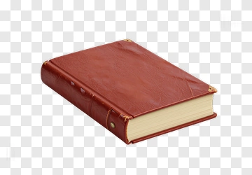 Brown Leather Book PNG
