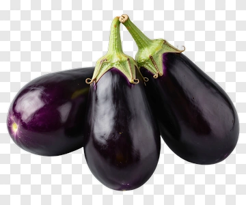 Fresh Eggplants PNG