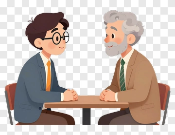 Business Team In Discussion PNG