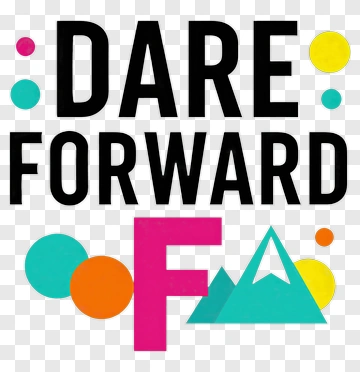 Dare Forward Graphic Design PNG