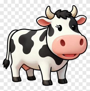 Cartoon Cow PNG