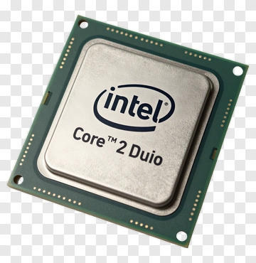 Intel Core 2 Duo Processor PNG
