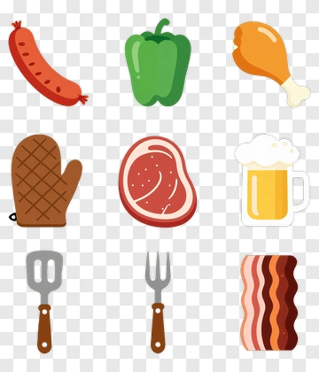 Food And Cooking Elements PNG