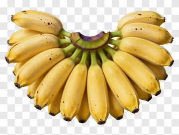 Bunch Of Yellow Bananas PNG