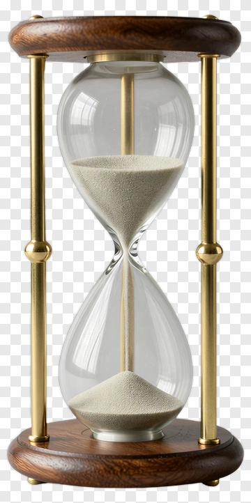 Classic Hourglass Timer PNG