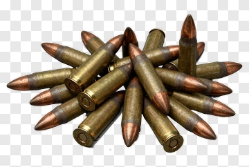Ammunition Bullets Piled Together PNG