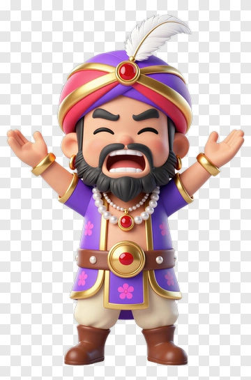 Cartoon Character With Open Arms PNG