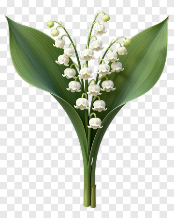 Lily Of The Valley Flower Bouquet PNG