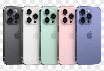Apple Iphone 13 Pro In Multiple Colors PNG