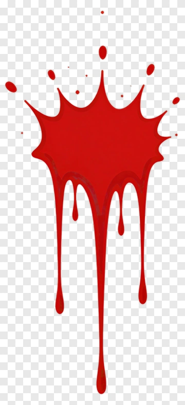 Red Paint Splash PNG