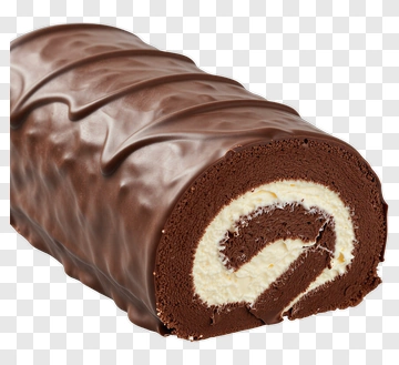 Chocolate Swiss Roll Cake PNG