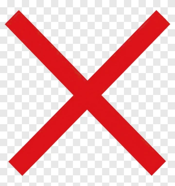 Red X Mark PNG