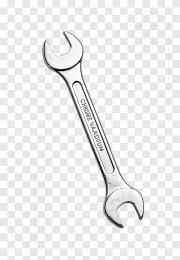 Chrome Wrench PNG
