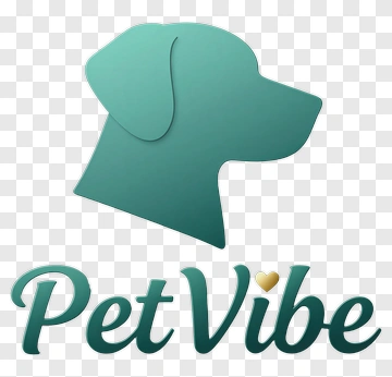 Petvibe Logo Featuring A Dog Silhouette PNG