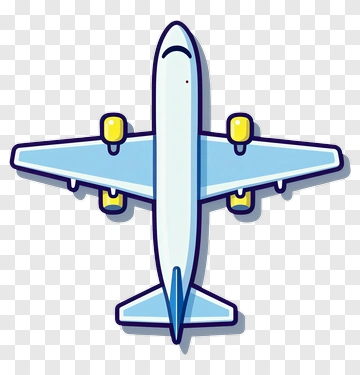 Cartoon Airplane PNG