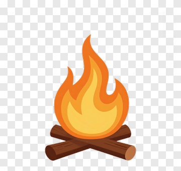 Campfire Flame PNG