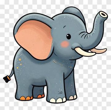 Cartoon Elephant PNG