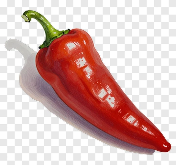 Red Bell Pepper PNG