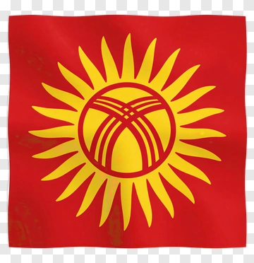Kyrgyzstan National Flag PNG