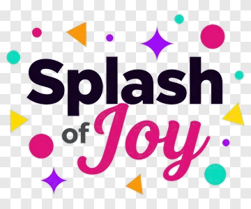 Splash Of Joy PNG