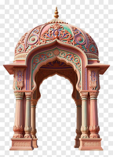 Ornate Indian Pavilion PNG