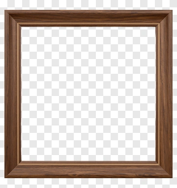 Wooden Picture Frame PNG