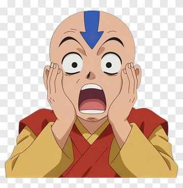 Surprised Avatar Character PNG