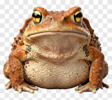 3D Frog PNG