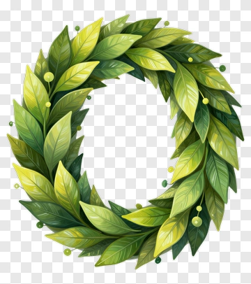 Leaf Wreath PNG