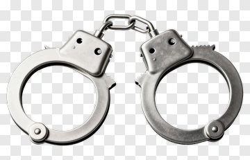 Metal Handcuffs PNG