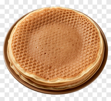 Stack Of Honeycomb Waffles PNG