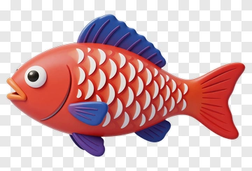 Cartoon Fish Toy PNG