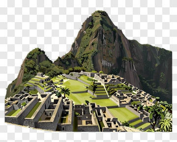 Machu Picchu Landscape PNG