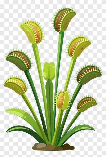 Venus Flytrap Plant PNG