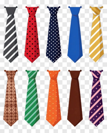 Collection Of Colorful Ties PNG
