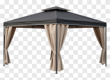 Outdoor Canopy Tent With Curtains PNG