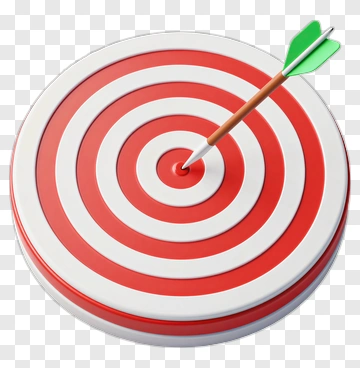 Target Board With Arrow PNG