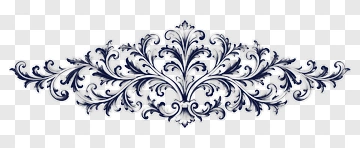 Decorative Floral Pattern PNG