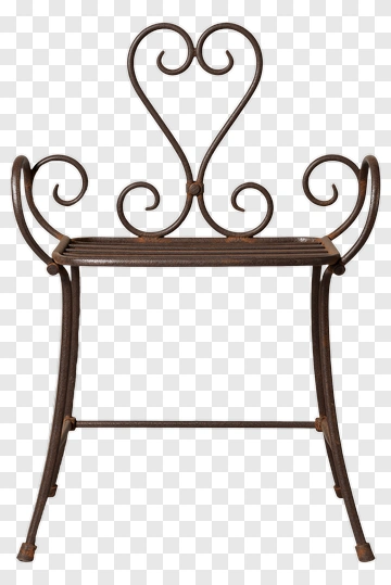 Decorative Metal Plant Stand PNG