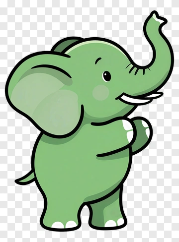 Cartoon Elephant PNG