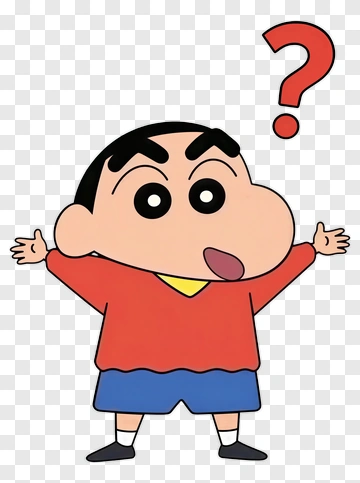 Cartoon Boy With Question Mark PNG