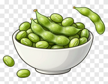 Bowl Of Edamame PNG