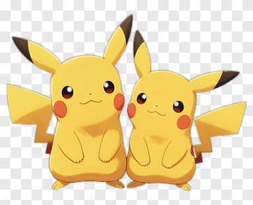 Pikachu Pair PNG