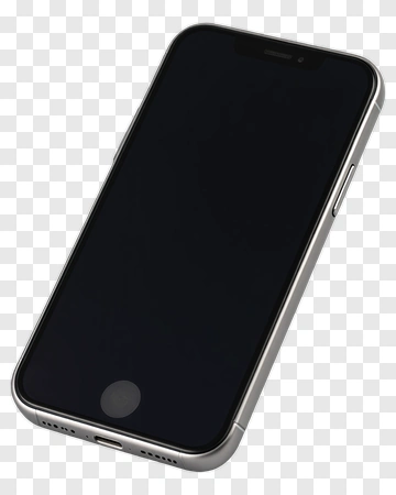 Smartphone With Blank Screen PNG